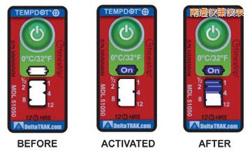 南通溫度指示標(biāo)簽 累計(jì)上升時(shí)間/溫度的標(biāo)簽