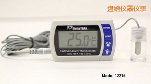 盤(pán)錦認(rèn)證的報(bào)警溫度計(jì) 內(nèi)外傳感器