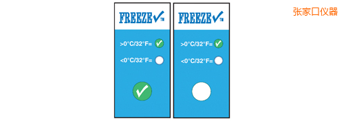 張家口溫度指示標(biāo)簽 冷凍檢查 Thermolabels