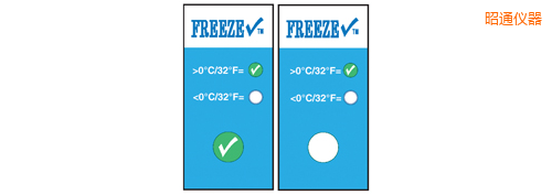 昭通溫度指示標(biāo)簽 冷凍檢查 Thermolabels